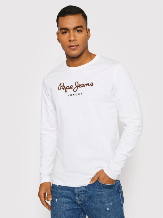 Zdjęcie produktu Pepe Jeans Longsleeve Eggo PM508209 Biały Regular Fit