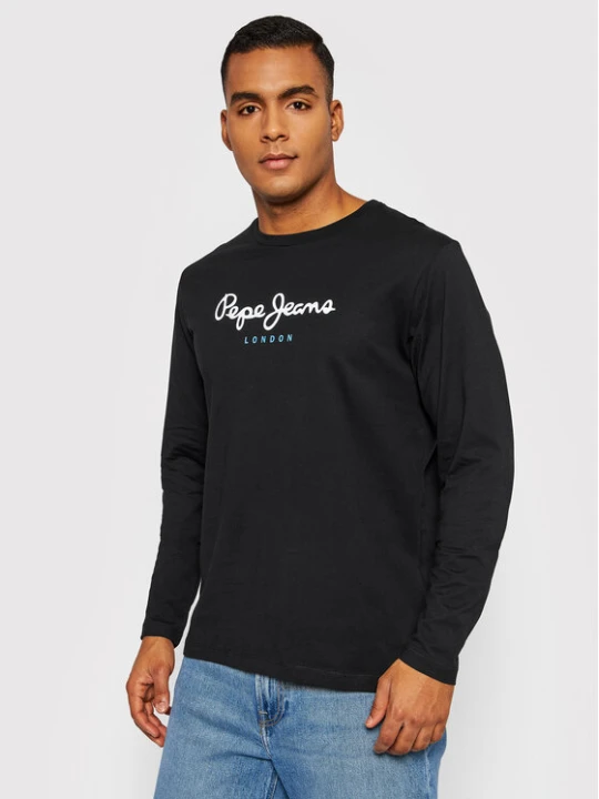Zdjęcie produktu Pepe Jeans Longsleeve Eggo PM508209 Czarny Regular Fit