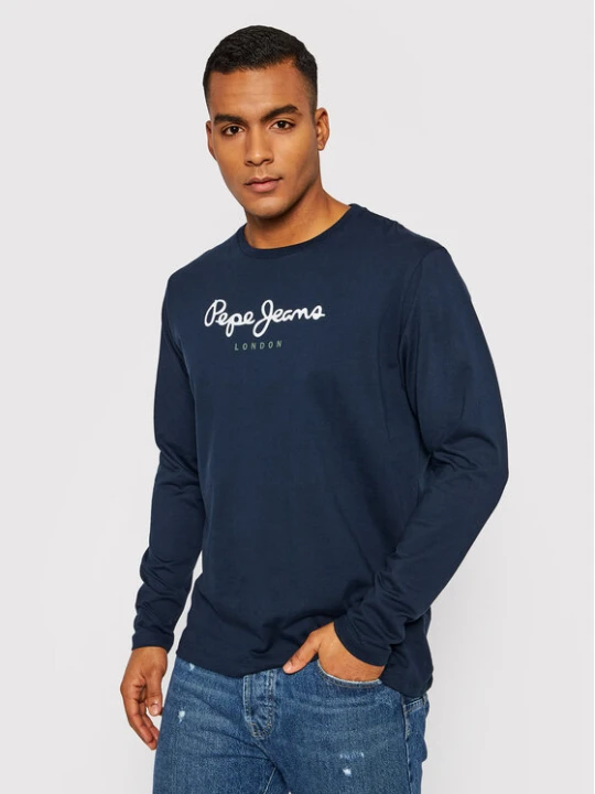 Zdjęcie produktu Pepe Jeans Longsleeve Eggo PM508209 Granatowy Regular Fit