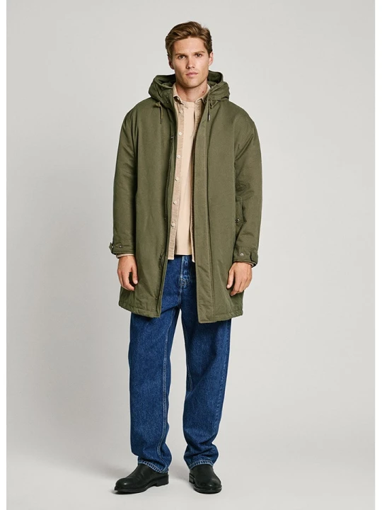 Zdjęcie produktu Pepe Jeans Parka "Thander" w kolorze khaki rozmiar: S