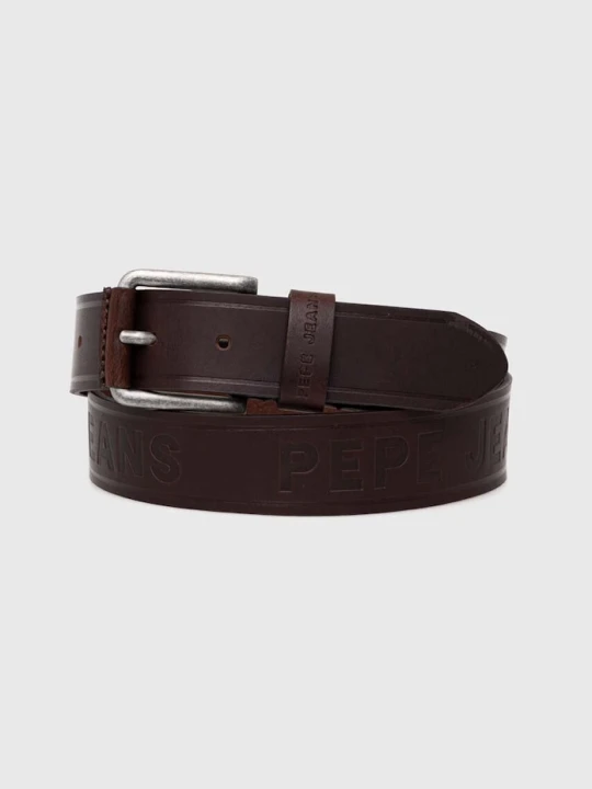 Zdjęcie produktu Pepe Jeans pasek skórzany DAYTON BELT brązowy