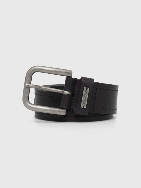 Zdjęcie produktu Pepe Jeans pasek skórzany SANDRO BELT czarny