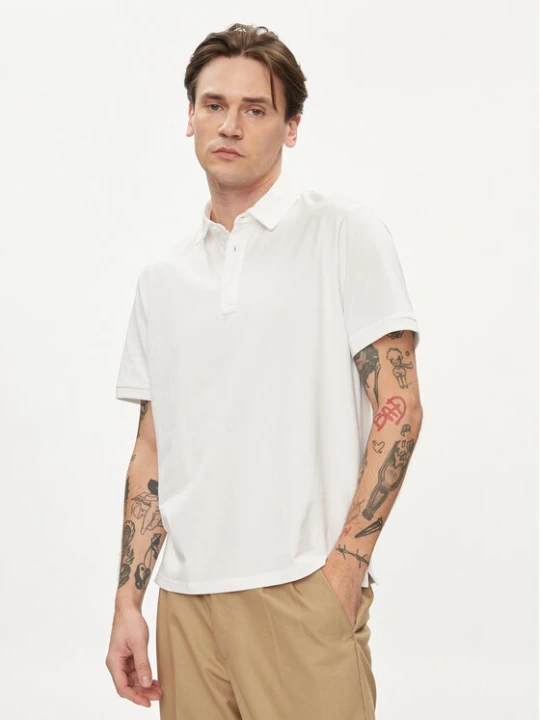 Zdjęcie produktu Pepe Jeans Polo Harper PM542157 Biały Regular Fit