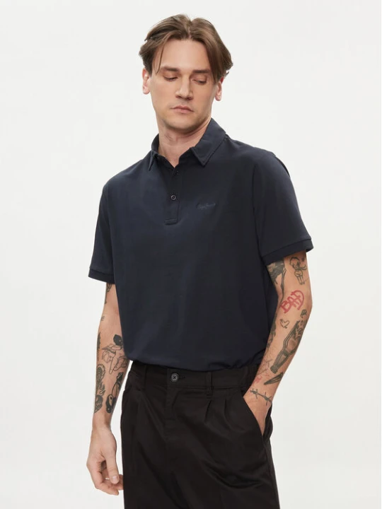 Zdjęcie produktu Pepe Jeans Polo Harper PM542157 Granatowy Regular Fit