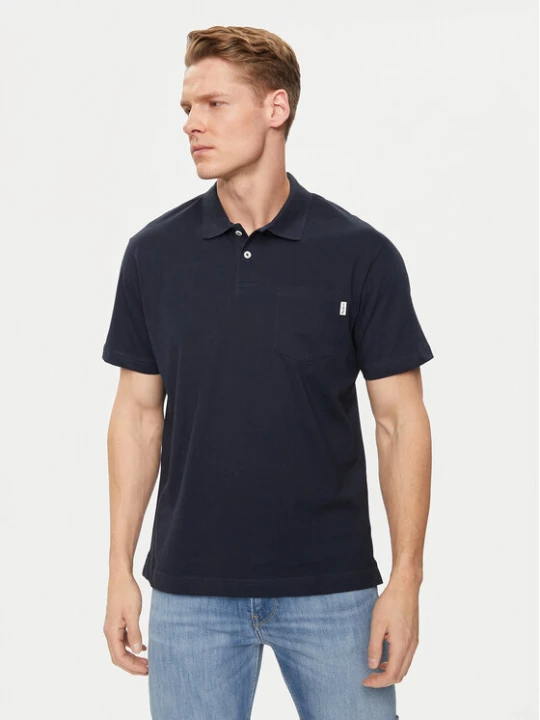 Zdjęcie produktu Pepe Jeans Polo Holden PM542154 Granatowy Regular Fit
