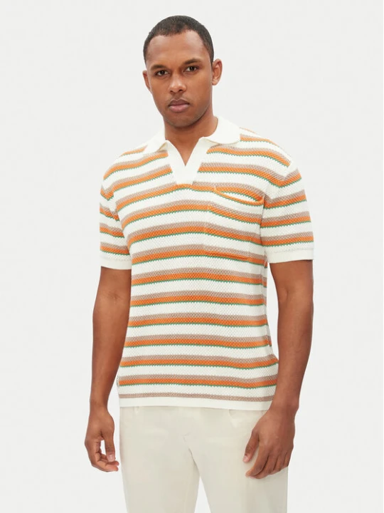 Zdjęcie produktu Pepe Jeans Polo PM702510 Beżowy Regular Fit