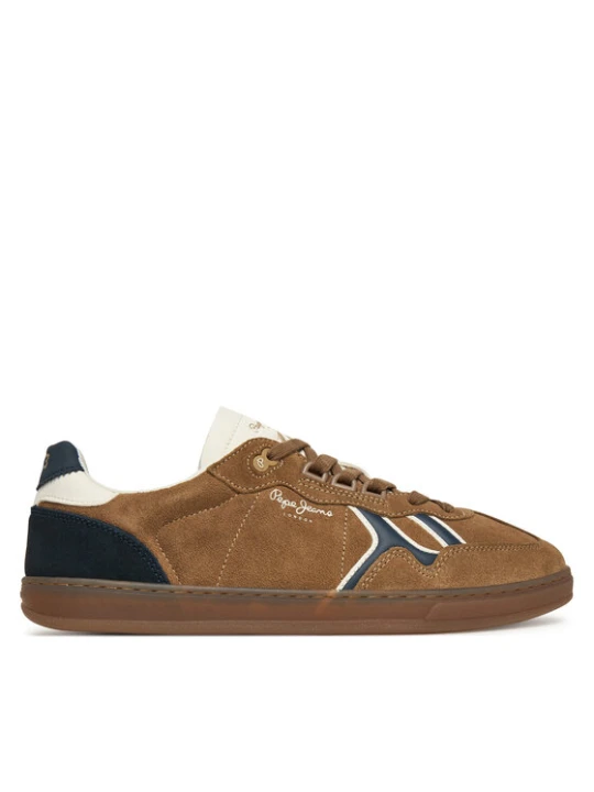 Zdjęcie produktu Pepe Jeans Sneakersy Ball Mix M PMS000009 Brązowy