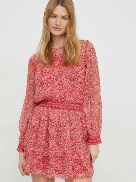 Zdjęcie produktu Pepe Jeans sukienka BRIDGET czerwony