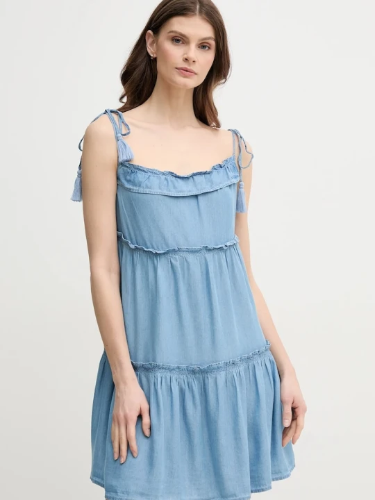 Zdjęcie produktu Pepe Jeans sukienka ETTY niebieski