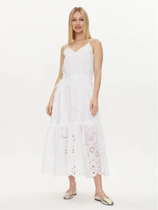 Zdjęcie produktu Pepe Jeans Sukienka letnia Dusana PL953480 Biały Regular Fit