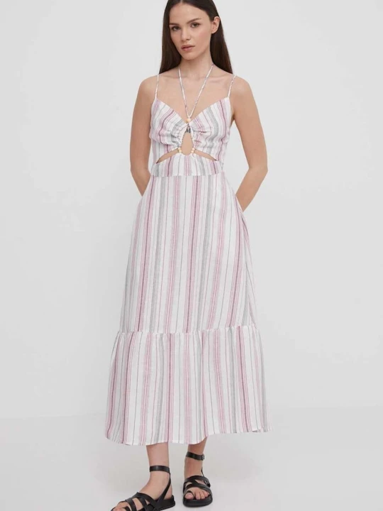 Zdjęcie produktu Pepe Jeans sukienka lniana DIANA