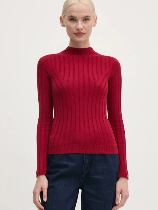 Zdjęcie produktu Pepe Jeans sweter IZABEL TURTLENECK czerwony