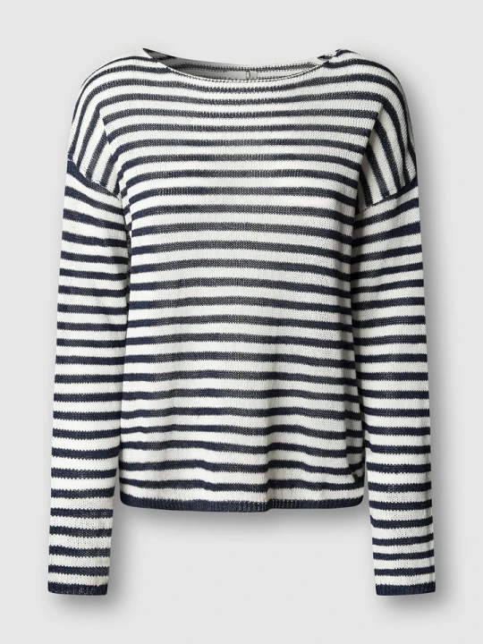 Zdjęcie produktu Pepe Jeans Sweter "Kalua" w kolorze czarno-białym rozmiar: L