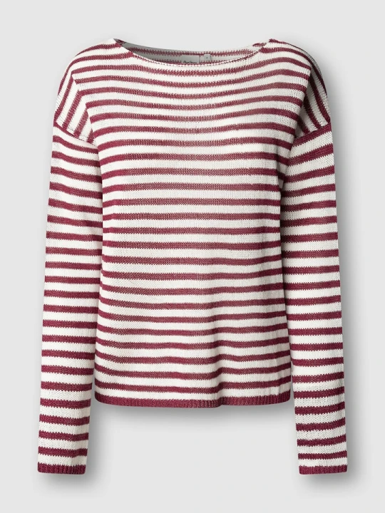 Zdjęcie produktu Pepe Jeans Sweter "Kalua" w kolorze czerwono-białym rozmiar: L