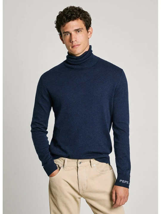 Zdjęcie produktu Pepe Jeans Sweter "New Andre" w kolorze granatowym rozmiar: S