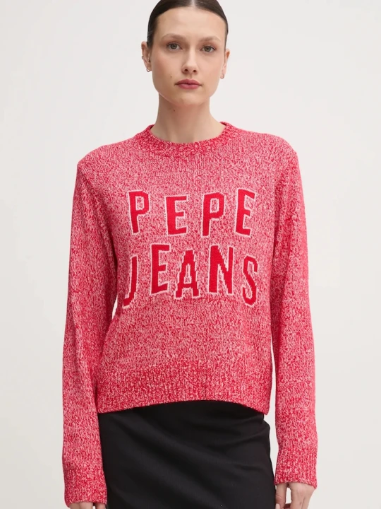Zdjęcie produktu Pepe Jeans sweter PANDORA czerwony
