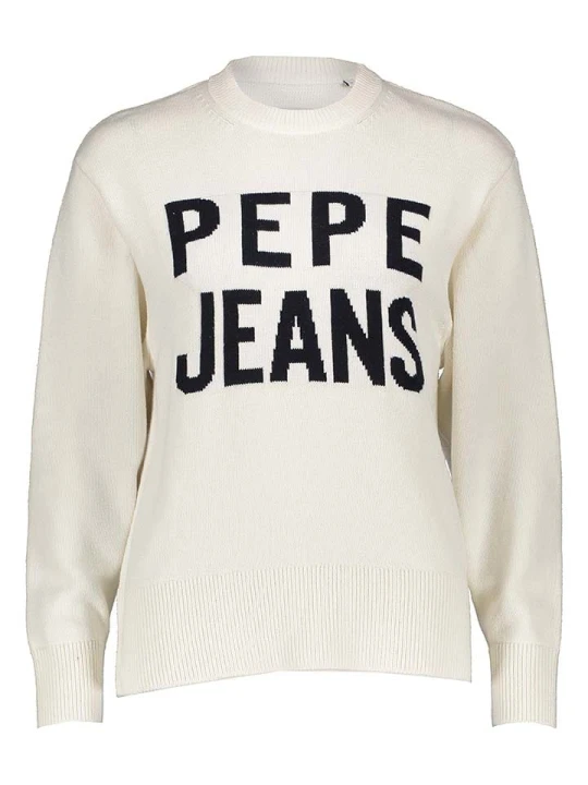 Zdjęcie produktu Pepe Jeans Sweter w kolorze kremowym rozmiar: S