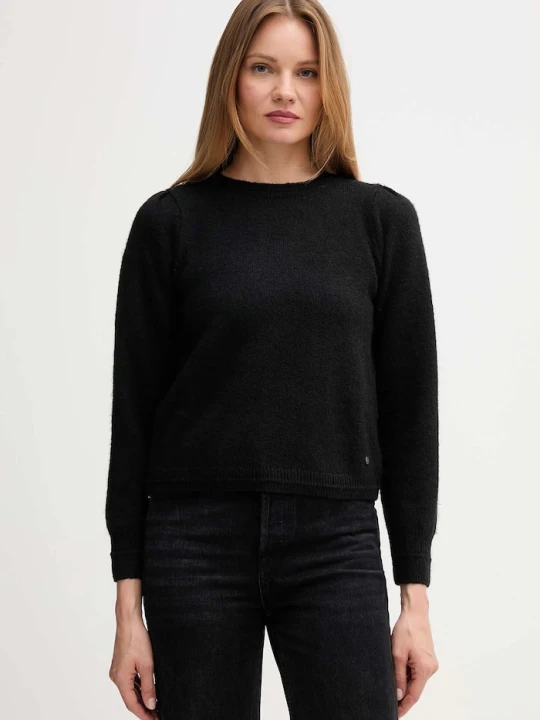 Zdjęcie produktu Pepe Jeans sweter z domieszką wełny czarny