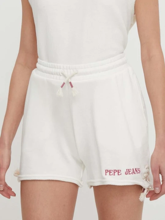 Zdjęcie produktu Pepe Jeans szorty bawełniane Kendall beżowy