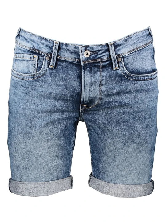 Zdjęcie produktu Pepe Jeans Szorty dżinsowe w kolorze niebieskim rozmiar: W31