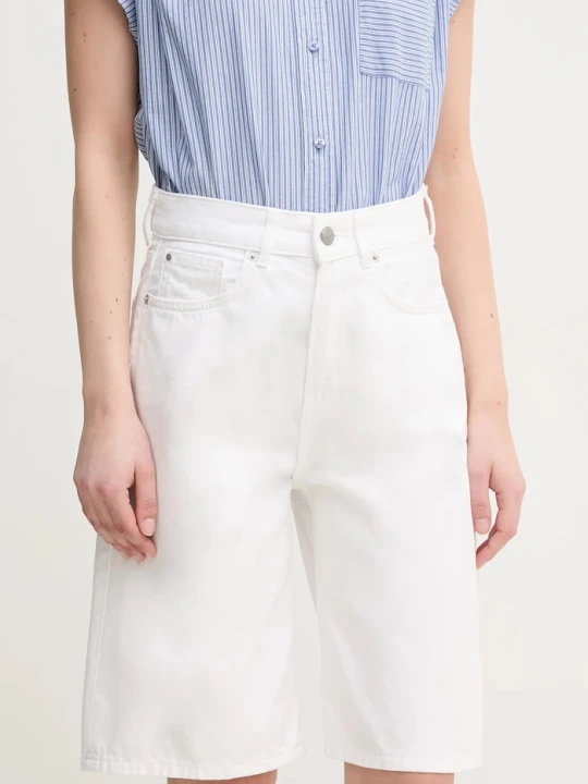 Zdjęcie produktu Pepe Jeans szorty jeansowe BERMUDA SHORT UHW WHT biały