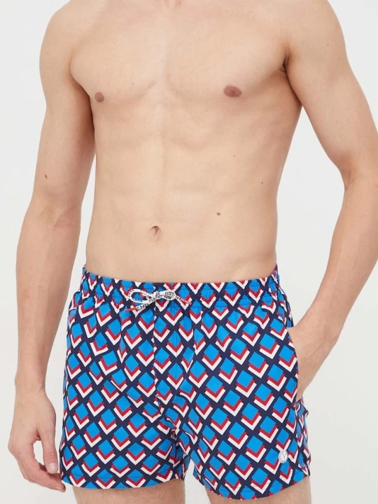 Zdjęcie produktu Pepe Jeans szorty kąpielowe GEO SWIMSHORT niebieski