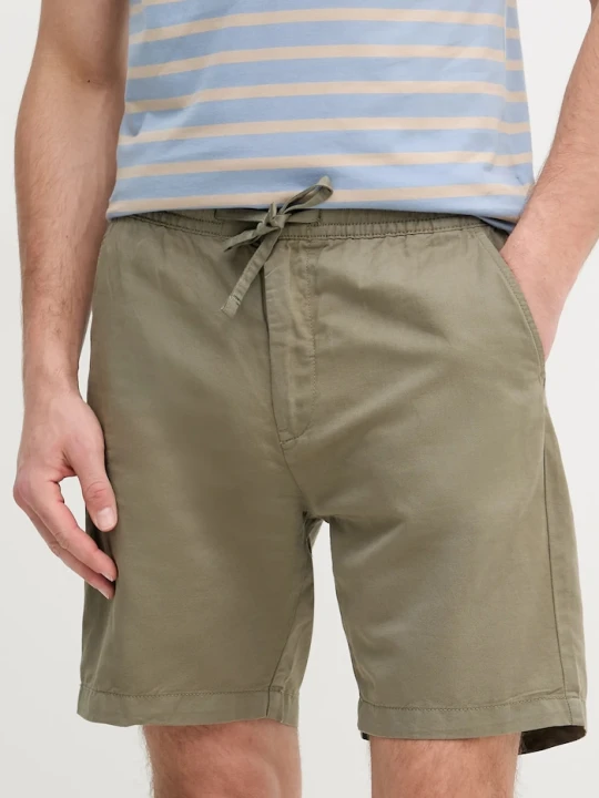 Zdjęcie produktu Pepe Jeans szorty lniane RELAXED LINEN SMART SHORTS zielony