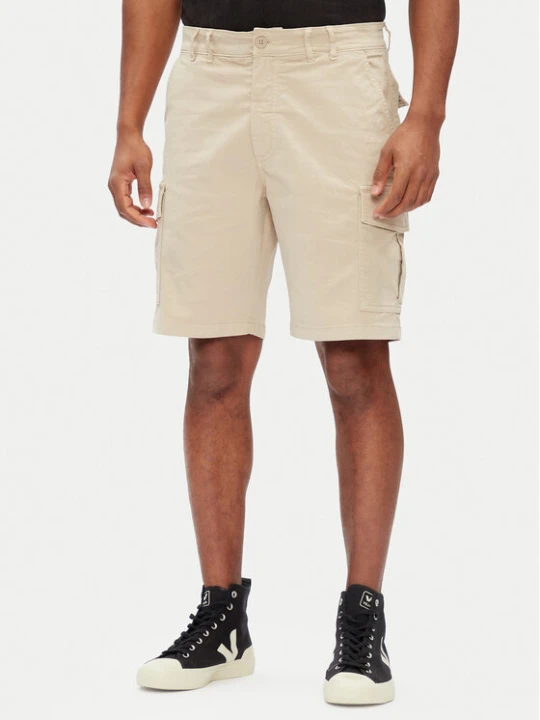 Zdjęcie produktu Pepe Jeans Szorty materiałowe Seasonal PM801179 Beżowy Regular Fit