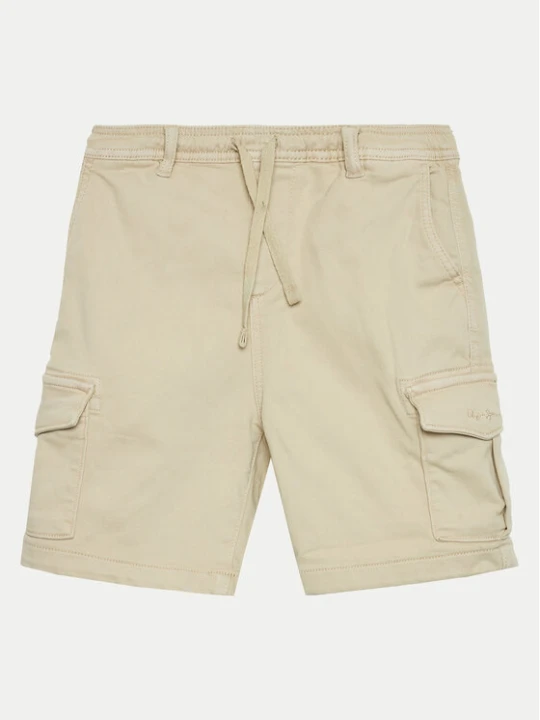 Zdjęcie produktu Pepe Jeans Szorty materiałowe Ted PB800790 Beżowy Regular Fit