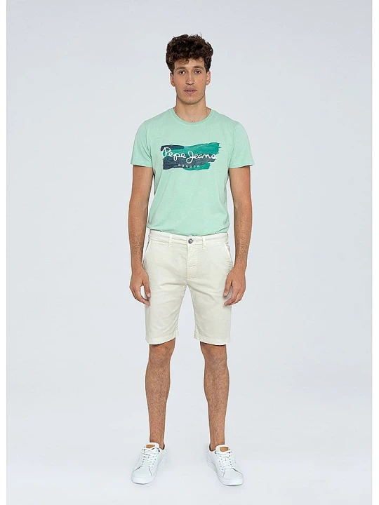 Zdjęcie produktu Pepe Jeans Szorty w kolorze białym rozmiar: W34