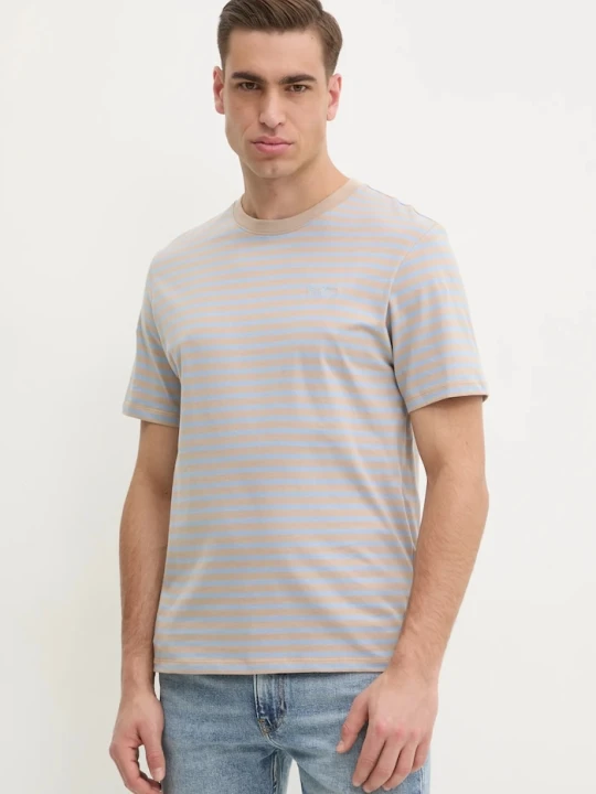 Zdjęcie produktu Pepe Jeans t-shirt bawełniany beżowy