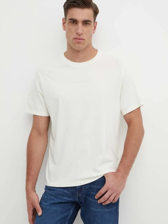 Zdjęcie produktu Pepe Jeans t-shirt bawełniany Dave Tee żółty