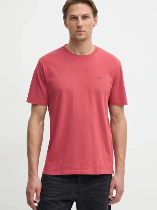Zdjęcie produktu Pepe Jeans t-shirt bawełniany Jacko różowy