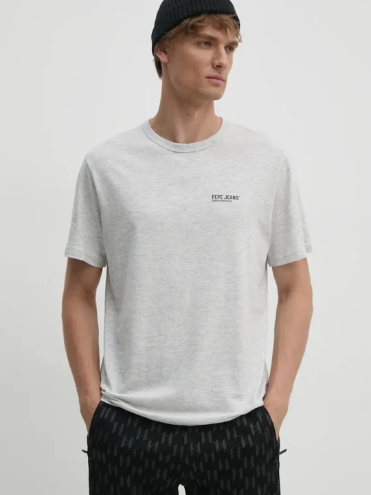 Zdjęcie produktu Pepe Jeans t-shirt bawełniany SAM TEE szary