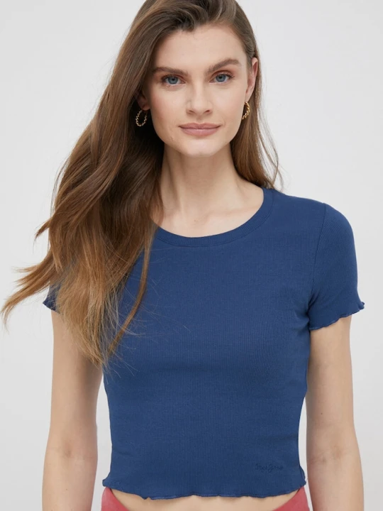 Zdjęcie produktu Pepe Jeans t-shirt Cara granatowy