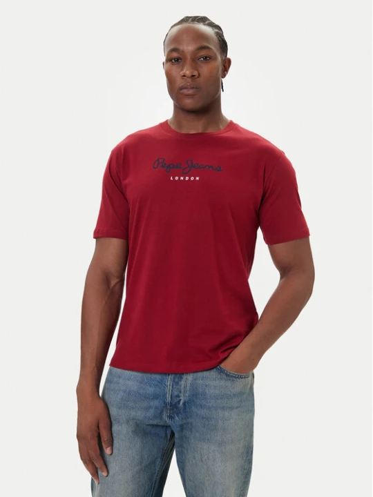 Zdjęcie produktu Pepe Jeans T-Shirt Eggo N PM509979 Czerwony Regular Fit