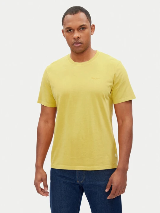 Zdjęcie produktu Pepe Jeans T-Shirt Jacko PM508664 Żółty Regular Fit