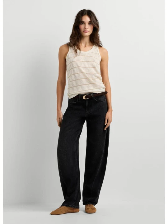 Zdjęcie produktu Pepe Jeans Top "Coral" w kolorze kremowym rozmiar: M