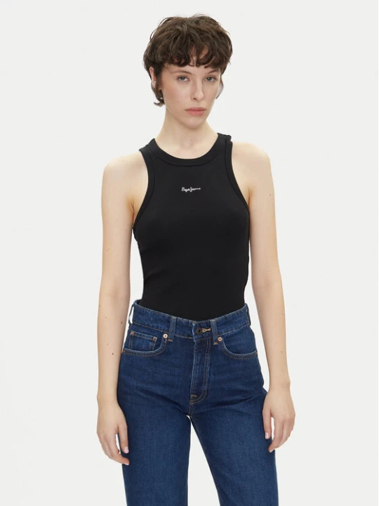 Zdjęcie produktu Pepe Jeans Top Marian PL506035 Czarny Slim Fit