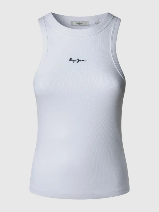 Zdjęcie produktu Pepe Jeans Top "Marian" w kolorze białym rozmiar: M