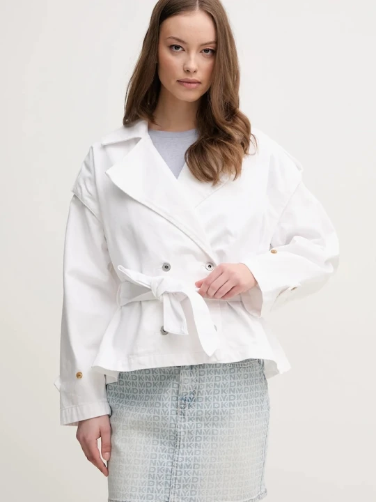 Zdjęcie produktu Pepe Jeans trencz bawełniany SUE biały