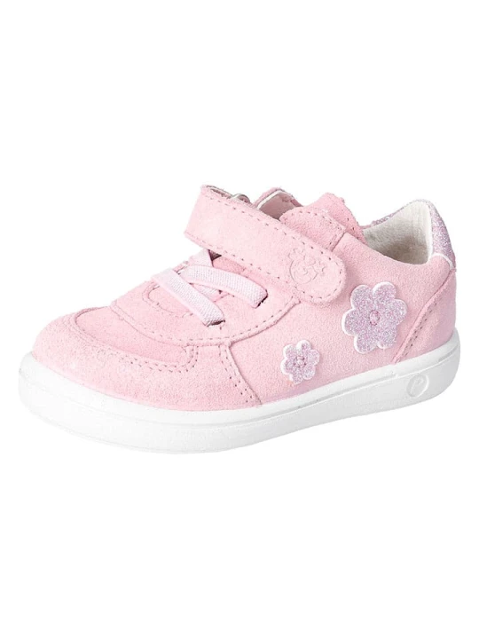 Zdjęcie produktu PEPINO Skórzane sneakersy "Lucia" kolorze jasnoróżowym rozmiar: 28