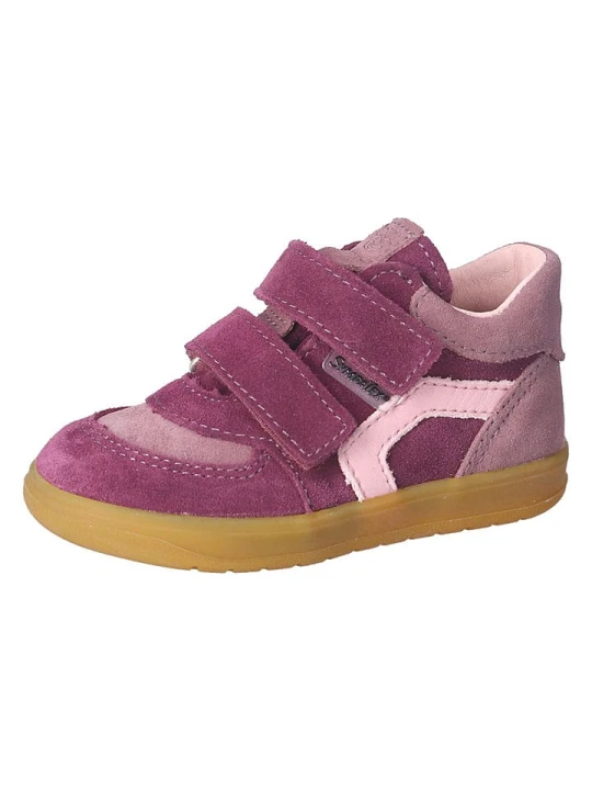 Zdjęcie produktu PEPINO Skórzane sneakersy "Niru" w kolorze fioletowym rozmiar: 20