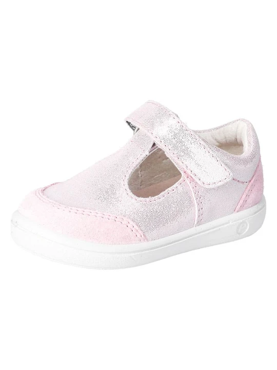 Zdjęcie produktu PEPINO Skórzane sneakersy "Wanda" w kolorze jasnoróżowym rozmiar: 23