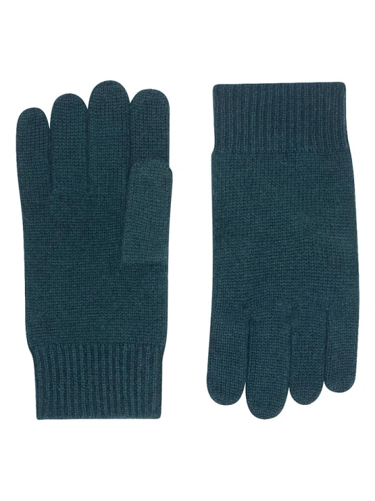 Zdjęcie produktu Perfect Cashmere Kaszmirowe rękawiczki "Hailey" w kolorze ciemnozielonym rozmiar: onesize