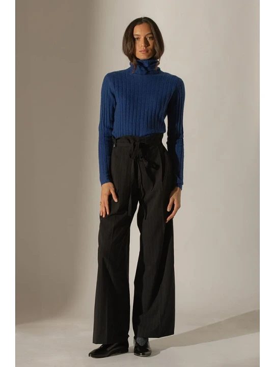 Zdjęcie produktu Perfect Cashmere Kaszmirowy golf "Craigton" w kolorze granatowym rozmiar: M