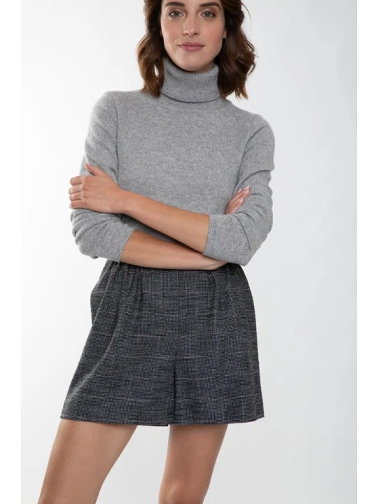 Zdjęcie produktu Perfect Cashmere Kaszmirowy golf "Willow" w kolorze szarym rozmiar: M
