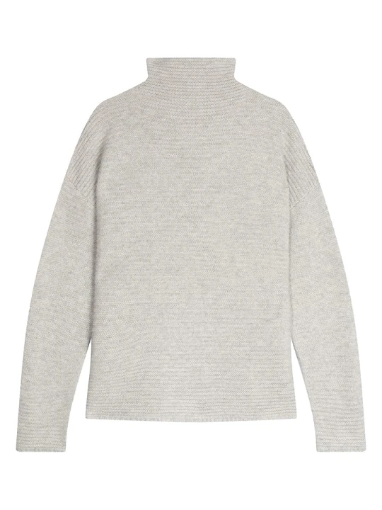 Zdjęcie produktu Perfect Cashmere Kaszmirowy sweter "Mairos" w kolorze jasnoszarym rozmiar: L