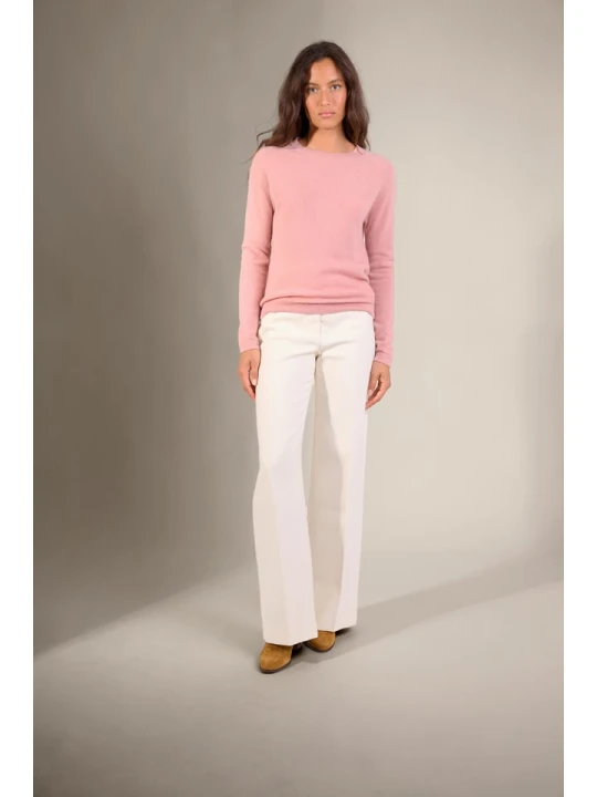 Zdjęcie produktu Perfect Cashmere Kaszmirowy sweter w kolorze jasnoróżowym rozmiar: S