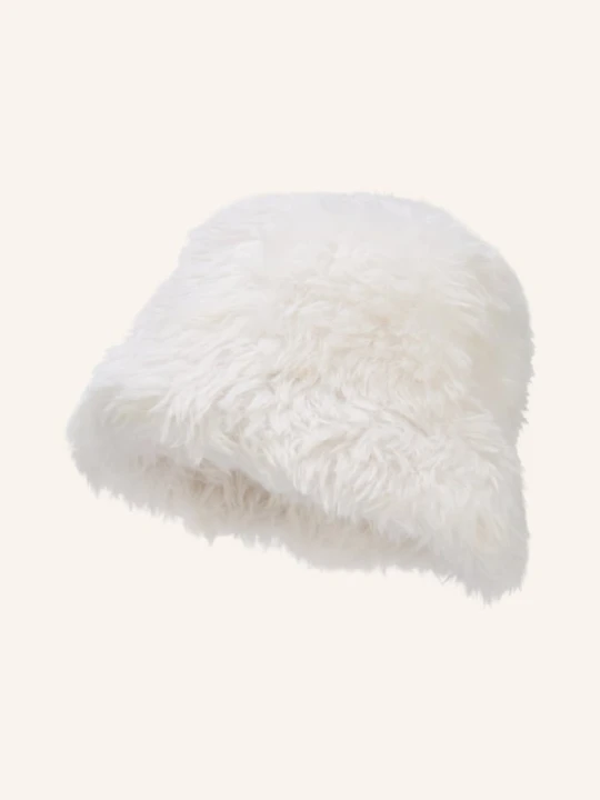 Zdjęcie produktu Perfect Moment Kapelusz Typu Bucket Hat Z Sztucznego Futra weiss KREMOWY